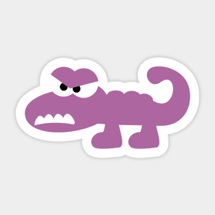 Crocodile Sticker